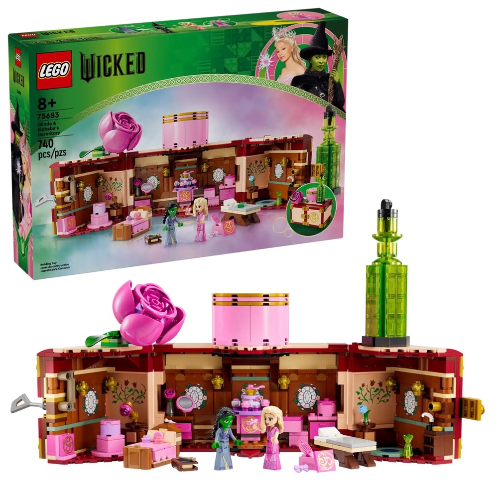 LEGO Wicked Glinda & Elphaba's Dormitory‎ Building Toys